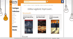 Desktop Screenshot of odin-editions.com